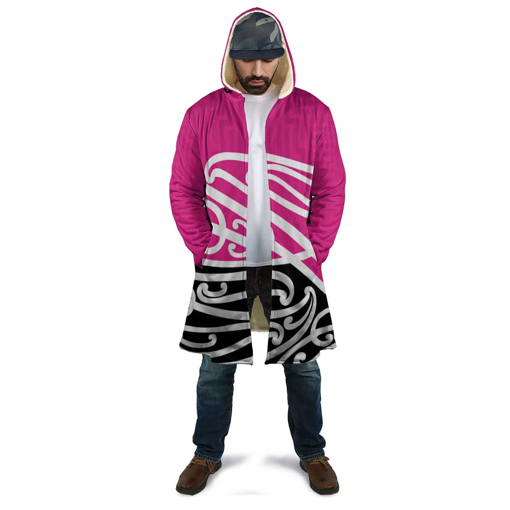 All Pink New Zealand Kowhai Ngutukak Cloak - Polynesian Pride
