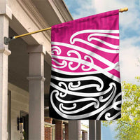 All Pink New Zealand Kowhai Ngutukak Garden Flag - Polynesian Pride