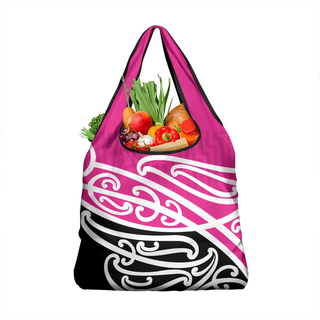All Pink New Zealand Kowhai Ngutukak Grocery Bag - Polynesian Pride