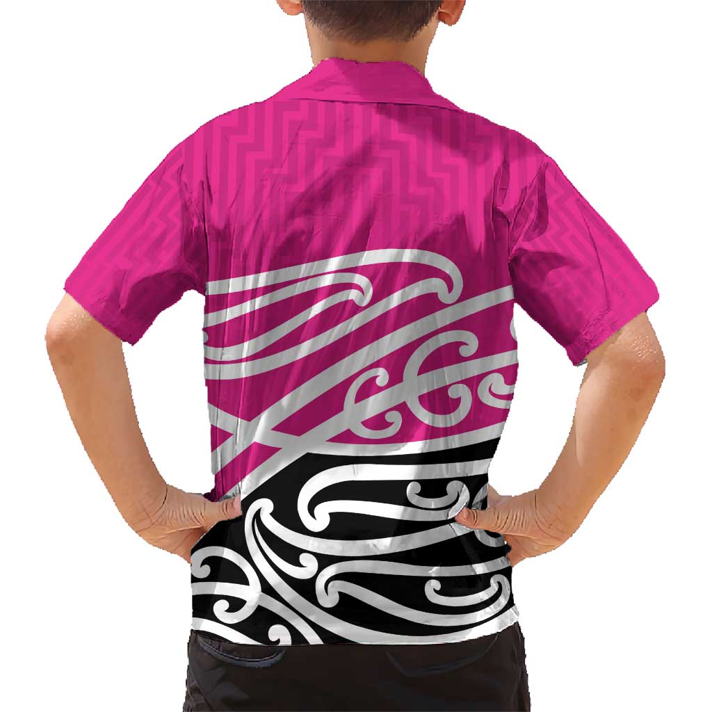 All Pink New Zealand Kowhai Ngutukak Hawaiian Shirt - Polynesian Pride