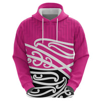 All Pink New Zealand Kowhai Ngutukak Hoodie - Polynesian Pride