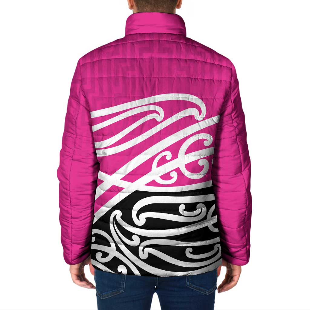 All Pink New Zealand Kowhai Ngutukak Padded Jacket LT9 - Polynesian Pride