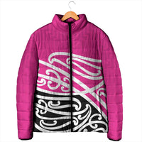All Pink New Zealand Kowhai Ngutukak Padded Jacket LT9 - Polynesian Pride