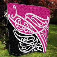 All Pink New Zealand Kowhai Ngutukak Quilt LT9 - Polynesian Pride