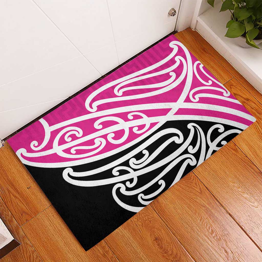 All Pink New Zealand Kowhai Ngutukak Rubber Doormat LT9 - Polynesian Pride