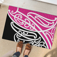 All Pink New Zealand Kowhai Ngutukak Rubber Doormat LT9 - Polynesian Pride