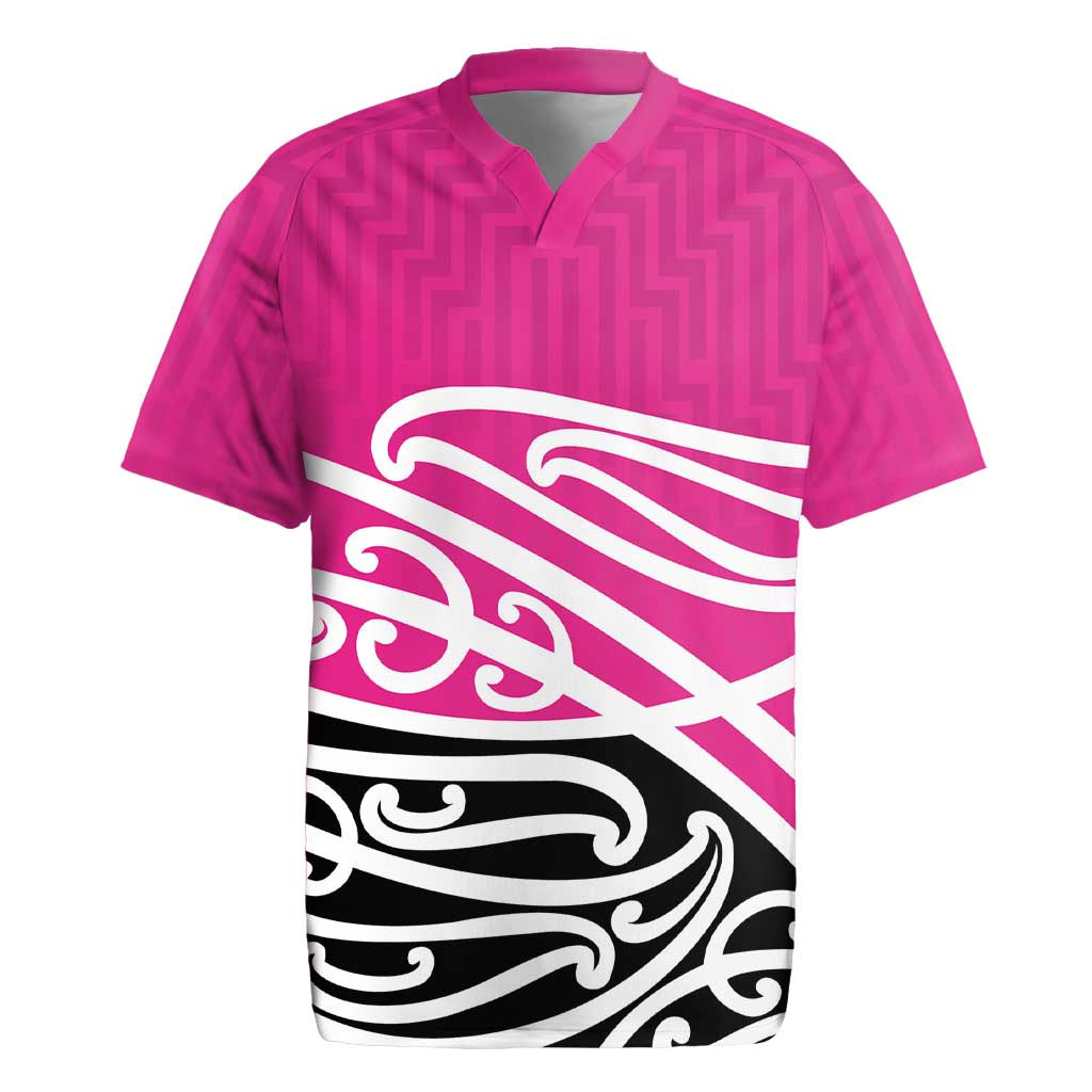 All Pink New Zealand Kowhai Ngutukak Rugby Jersey - Polynesian Pride