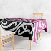All Pink New Zealand Kowhai Ngutukak Tablecloth - Polynesian Pride