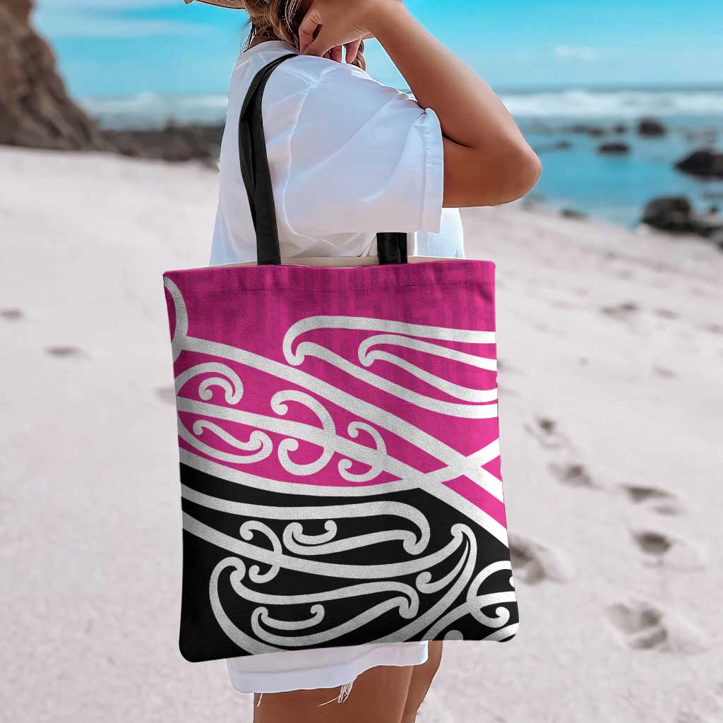 All Pink New Zealand Kowhai Ngutukak Tote Bag - Polynesian Pride