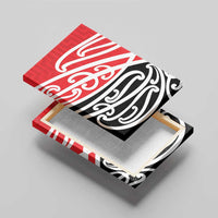 All Red New Zealand Kowhai Ngutukak Canvas Wall Art - Polynesian Pride