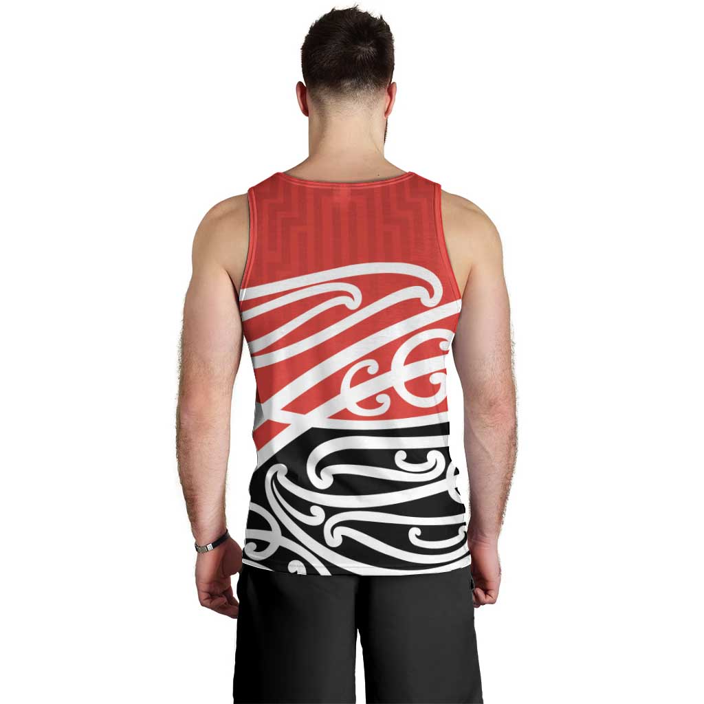 All Red New Zealand Kowhai Ngutukak Men Tank Top - Polynesian Pride