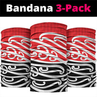 All Red New Zealand Kowhai Ngutukak Neck Gaiter - Polynesian Pride