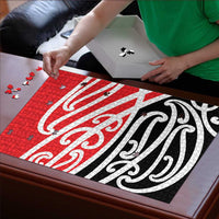 All Red New Zealand Kowhai Ngutukak Puzzle LT9 - Polynesian Pride