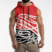 All Red New Zealand Kowhai Ngutukak Sleeveless Hoodie LT9 - Polynesian Pride