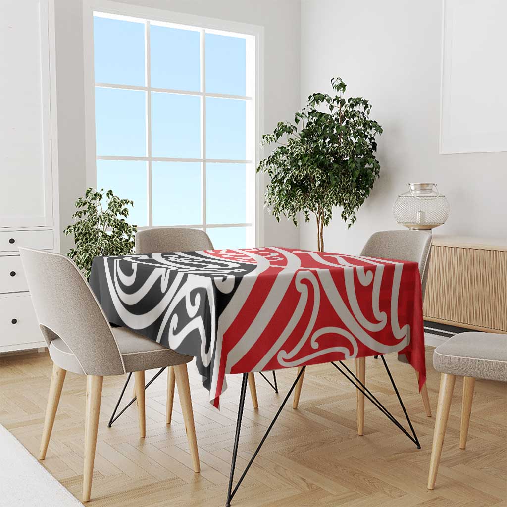 All Red New Zealand Kowhai Ngutukak Tablecloth - Polynesian Pride