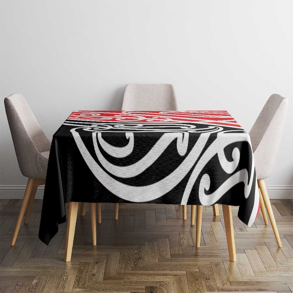 All Red New Zealand Kowhai Ngutukak Tablecloth - Polynesian Pride