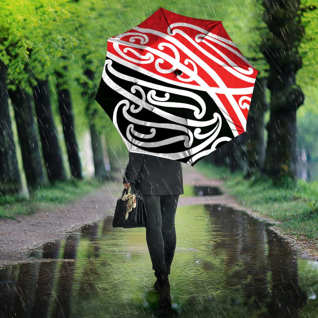 All Red New Zealand Kowhai Ngutukak Umbrella - Polynesian Pride