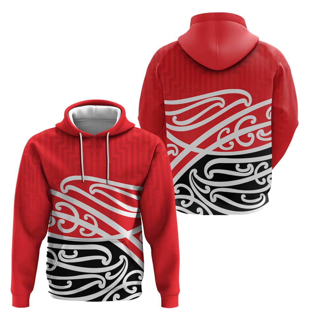 All Red New Zealand Kowhai Ngutukak Zip Hoodie - Polynesian Pride