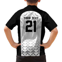 World Football 2026 New Zealand Custom Hawaiian Shirt All White Fern Maori Tribal - Polynesian Pride