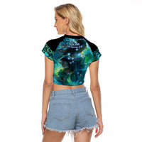 New Zealand Matariki Waiti Raglan Cropped T Shirt The Beginnings Of Life