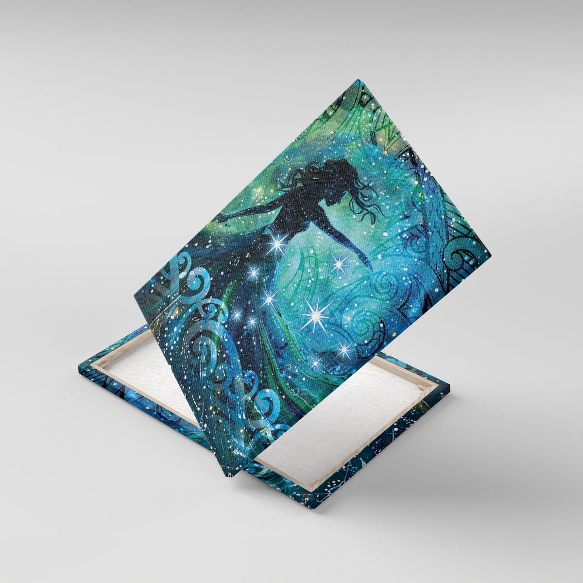 New Zealand Matariki Hiwa-i-te-rangi Canvas Wall Art Titiro ki nga Whetu Wishing Star