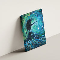 New Zealand Matariki Hiwa-i-te-rangi Canvas Wall Art Titiro ki nga Whetu Wishing Star