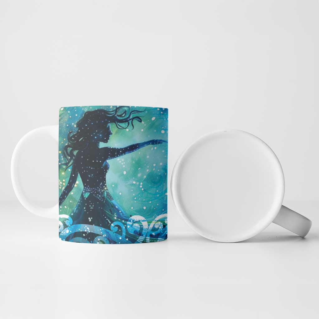 New Zealand Matariki Hiwa-i-te-rangi Ceramic Mug Titiro ki nga Whetu Wishing Star - Polynesian Pride