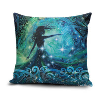 New Zealand Matariki Hiwa-i-te-rangi Pillow Cover Titiro ki nga Whetu Wishing Star - Polynesian Pride