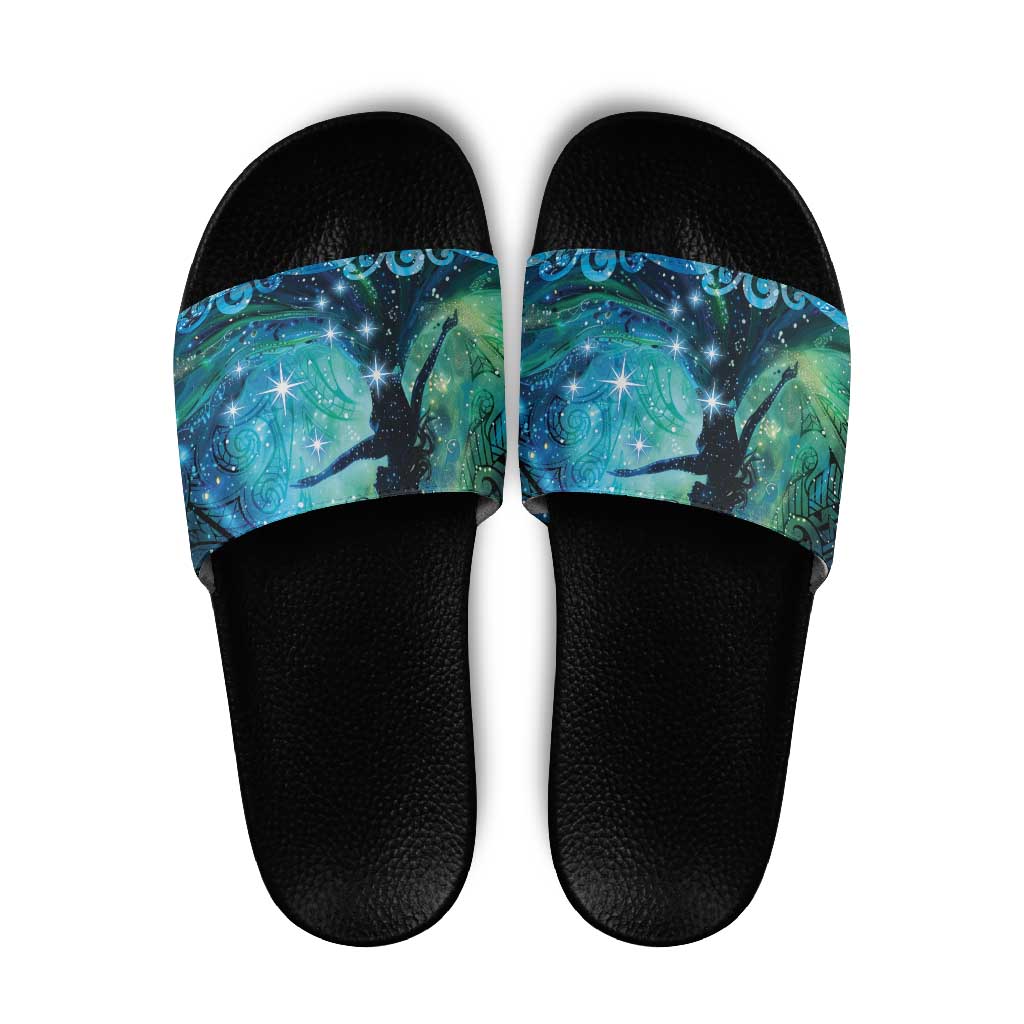 New Zealand Matariki Hiwa-i-te-rangi Slide Sandals Titiro ki nga Whetu Wishing Star - Polynesian Pride