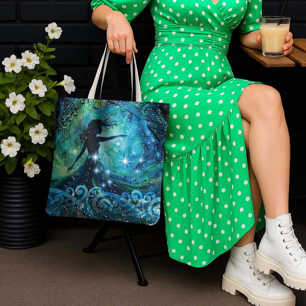 New Zealand Matariki Hiwa-i-te-rangi Tote Bag Titiro ki nga Whetu Wishing Star - Polynesian Pride