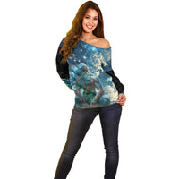 New Zealand Matariki Ururangi Off Shoulder Sweater The Murmur Of The Wind
