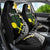Alo Chiefdom Wallis and Futuna Personalized Car Seat Cover Frangipani Flowers Polynesian Pattern