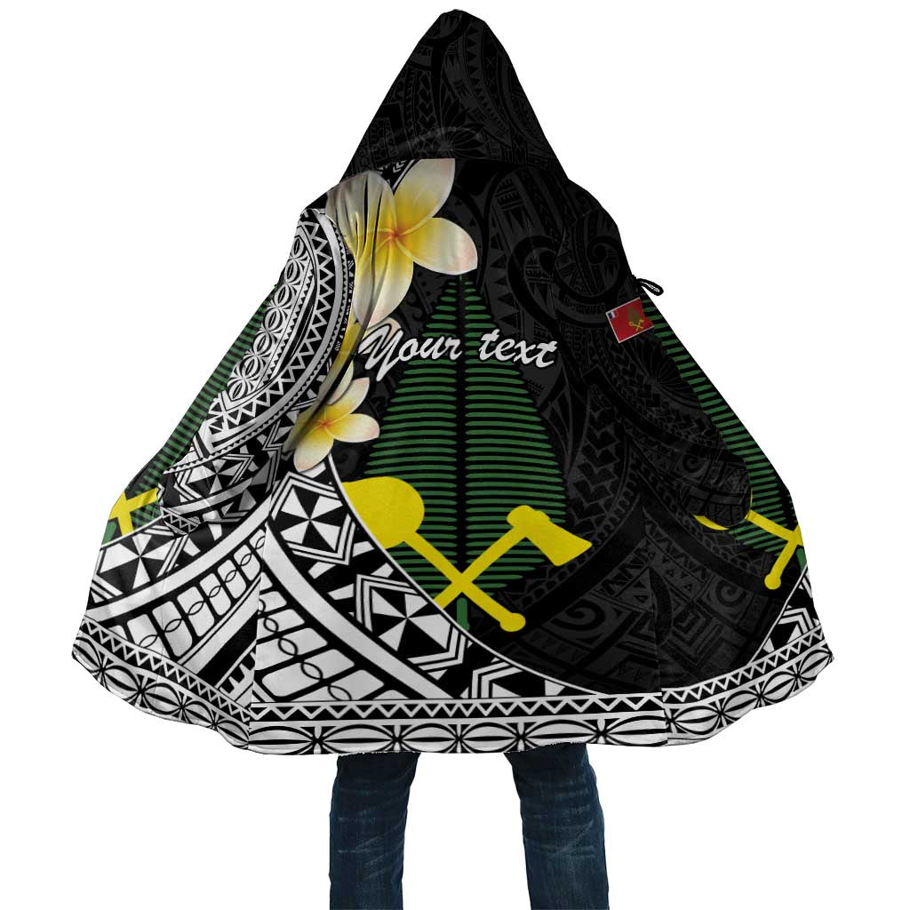 Alo Chiefdom Wallis and Futuna Personalized Cloak Frangipani Flowers Polynesian Pattern - Polynesian Pride