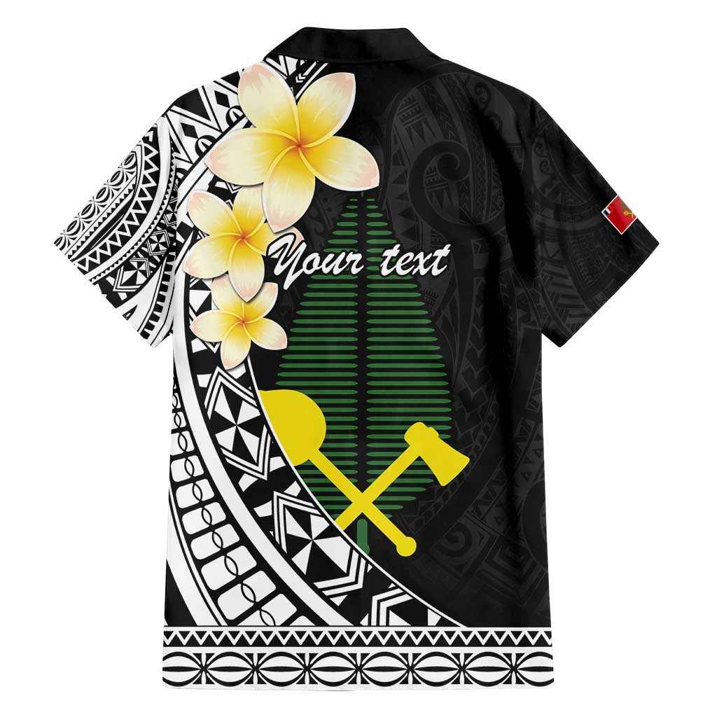 Alo Chiefdom Wallis and Futuna Personalized Family Matching Puletasi and Hawaiian Shirt Frangipani Flowers Polynesian Pattern