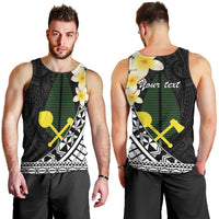 Alo Chiefdom Wallis and Futuna Personalized Men Tank Top Frangipani Flowers Polynesian Pattern