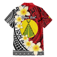 Sigave Chiefdom Wallis and Futuna Personalized Family Matching Mermaid Dress and Hawaiian Shirt Frangipani Flowers Polynesian Pattern