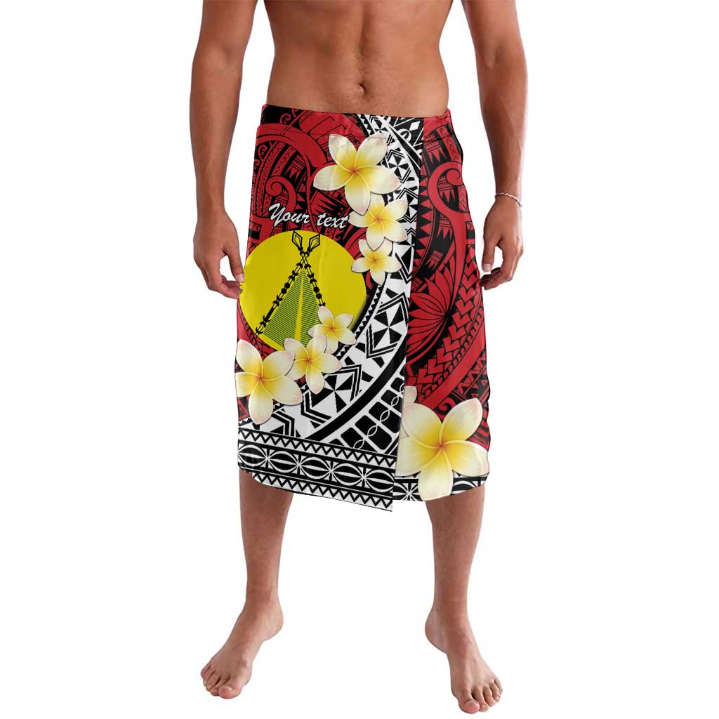 Sigave Chiefdom Wallis and Futuna Personalized Lavalava Frangipani Flowers Polynesian Pattern