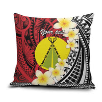 Sigave Chiefdom Wallis and Futuna Personalized Pillow Cover Frangipani Flowers Polynesian Pattern - Polynesian Pride