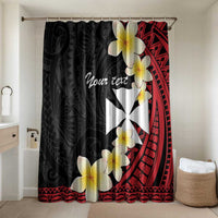 Uvea Chiefdom Wallis and Futuna Personalized Bathroom Set Frangipani Flowers Polynesian Pattern - Polynesian Pride
