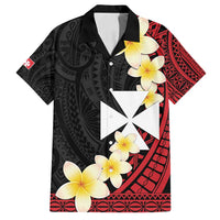 Uvea Chiefdom Wallis and Futuna Personalized Family Matching Summer Maxi Dress and Hawaiian Shirt Frangipani Flowers Polynesian Pattern