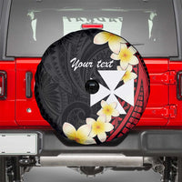 Uvea Chiefdom Wallis and Futuna Personalized Spare Tire Cover Frangipani Flowers Polynesian Pattern