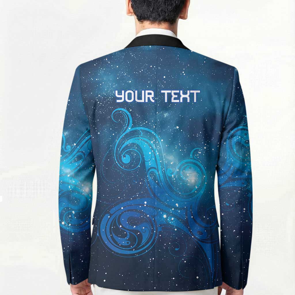 New Zealand Nurses RN Personalised Blazer Galaxy Stethoscope Maori Motif LT9 - Polynesian Pride