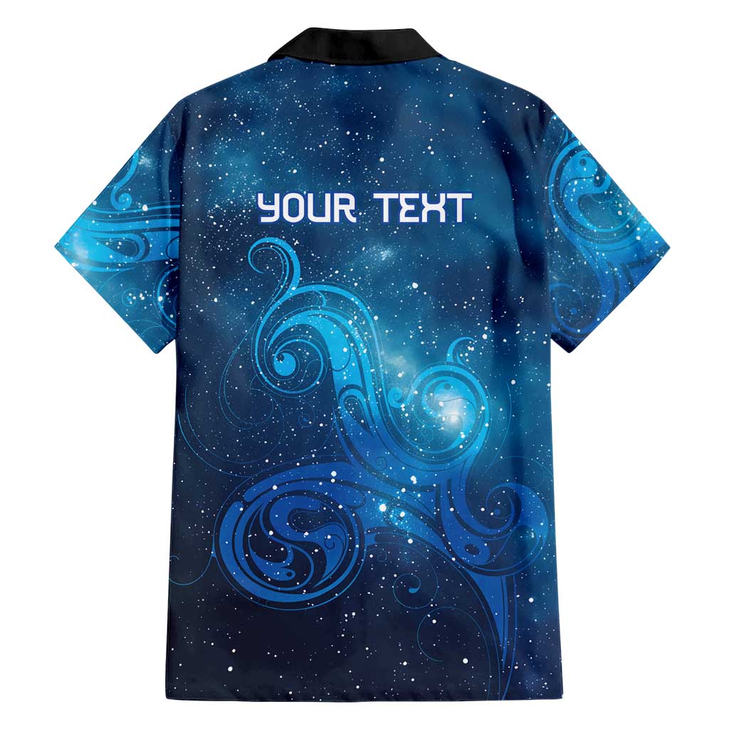 New Zealand Nurses RN Personalised Family Matching Summer Maxi Dress and Hawaiian Shirt Galaxy Stethoscope Maori Motif