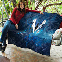 New Zealand Nurses RN Quilt Galaxy Stethoscope Maori Motif