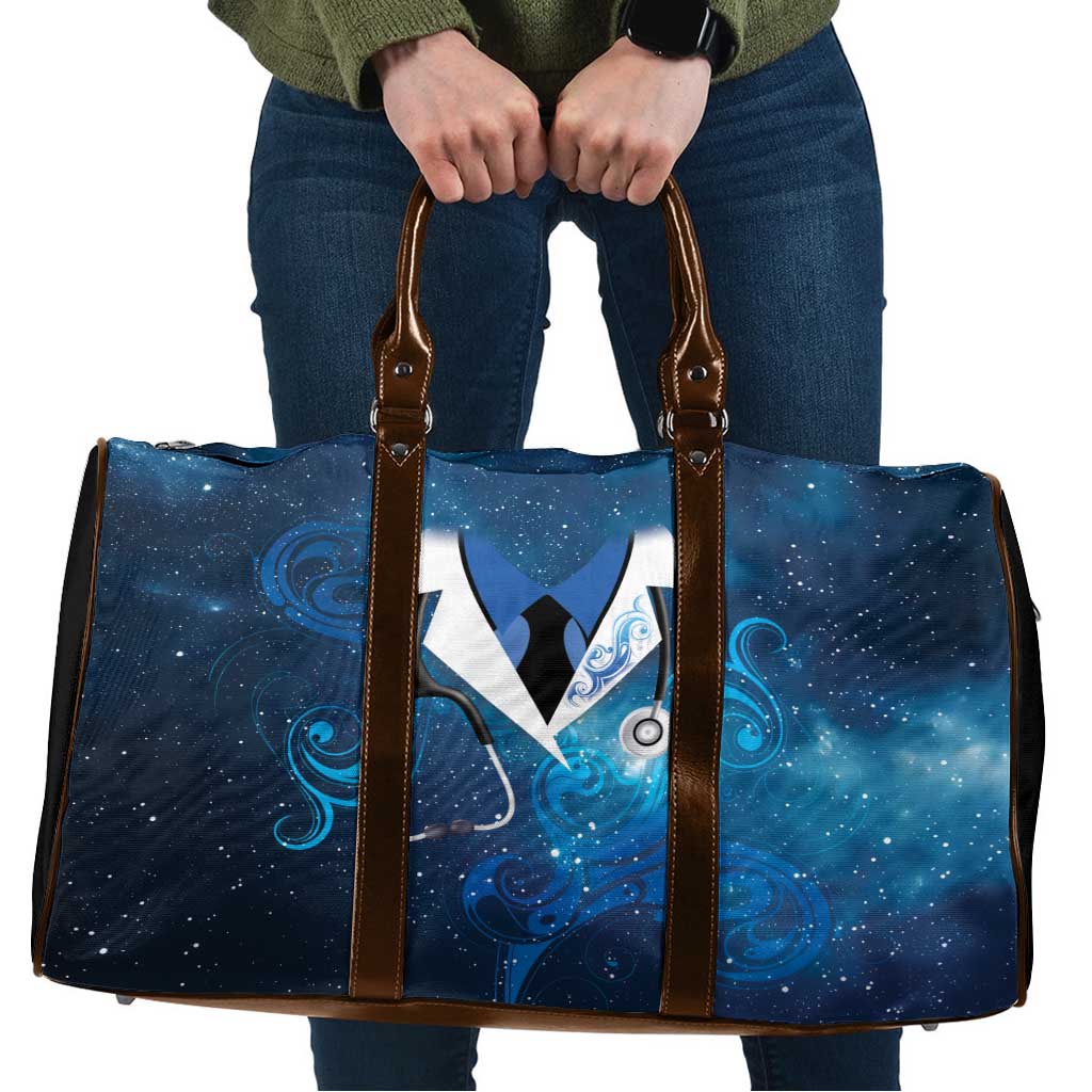 New Zealand Nurses RN Travel Bag Galaxy Stethoscope Maori Motif