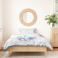 New Zealand Nurses RN Personalised Bedding Set Stethoscope Floral Maori Motif LT9 - Polynesian Pride