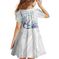 New Zealand Nurses RN Personalised Family Matching Summer Maxi Dress and Hawaiian Shirt Stethoscope Floral Maori Motif LT9 - Polynesian Pride