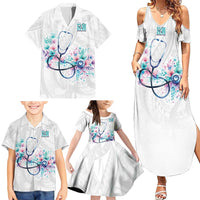 New Zealand Nurses RN Personalised Family Matching Summer Maxi Dress and Hawaiian Shirt Stethoscope Floral Maori Motif LT9 - Polynesian Pride