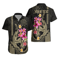 Custom Polynesian Hawaiian Shirt Hawaiian Warriors with Tribal Shark Tattoos - Nude LT9 - Polynesian Pride