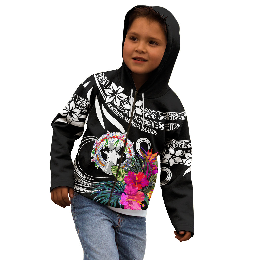 Northern Mariana Islands Kid Hoodie Happy Independence Day LT9 - Polynesian Pride